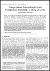 Download PDF of Energy Aware Computing Through Probabilistic Switching: A Study of Limits